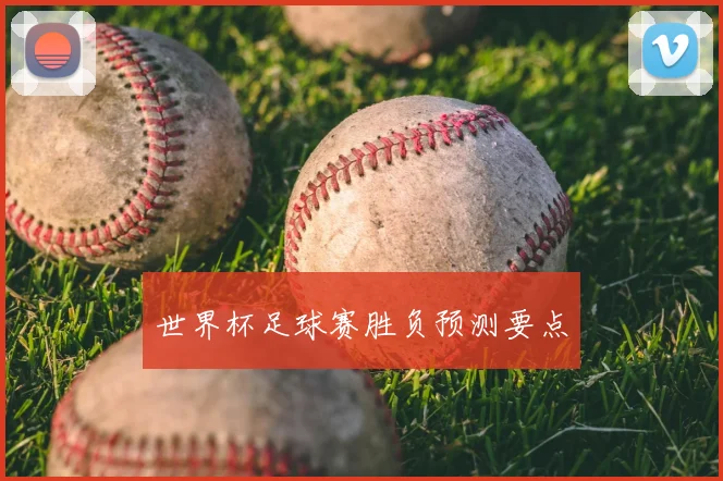 世界杯足球赛胜负预测要点