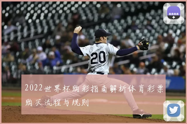 2022世界杯购彩指南解析体育彩票购买流程与规则